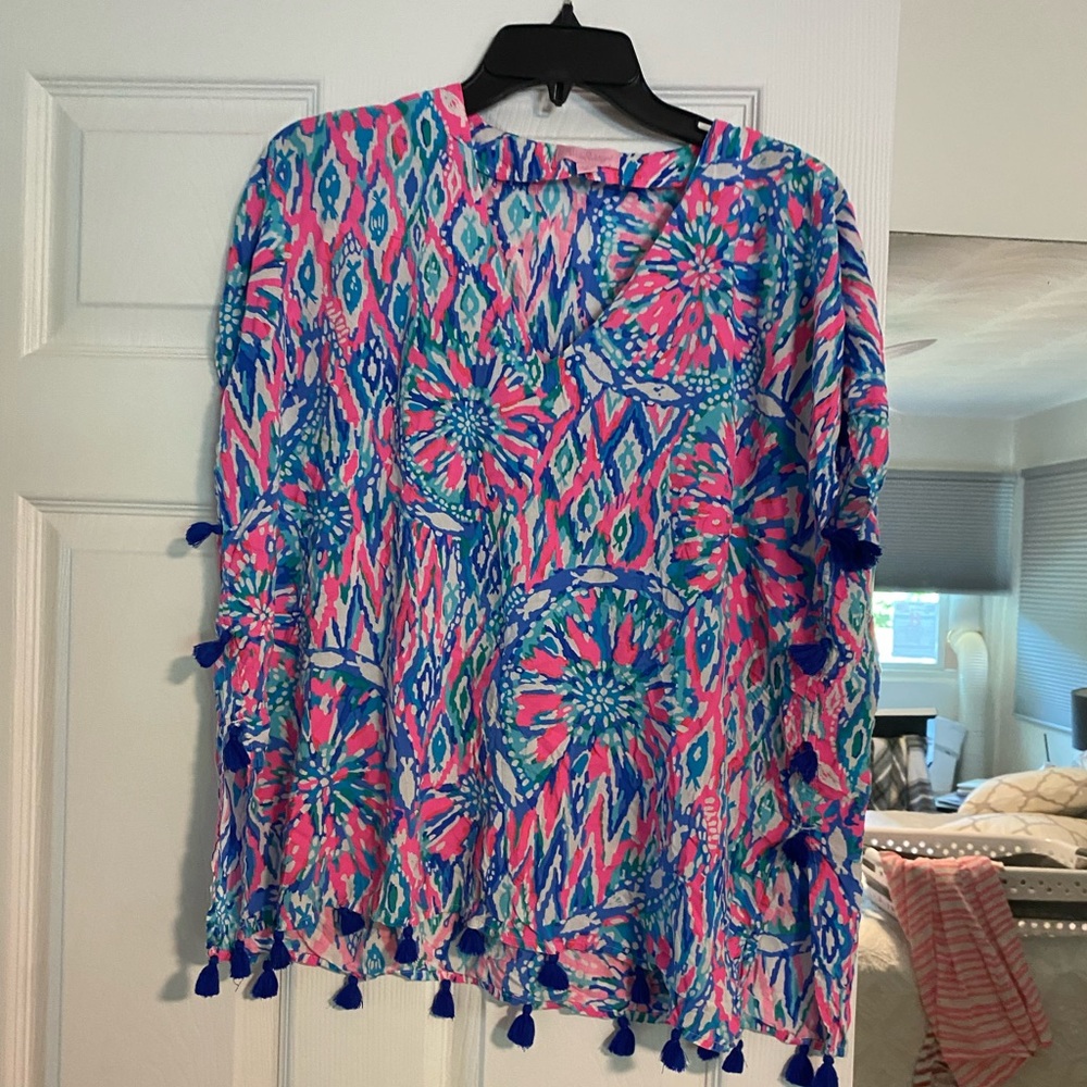 Lilly Pulitzer caftan top
